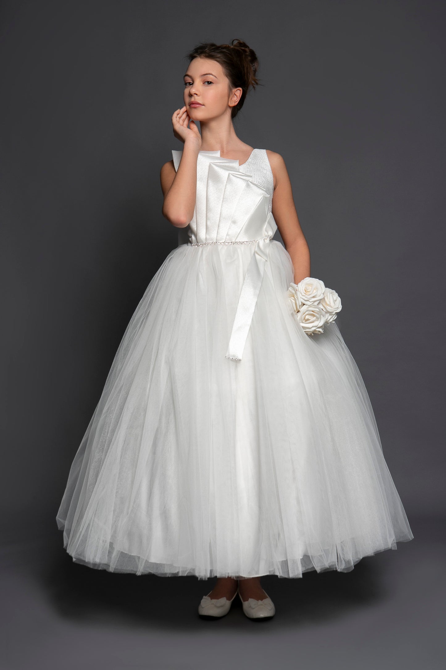 Abito Tulle e organza