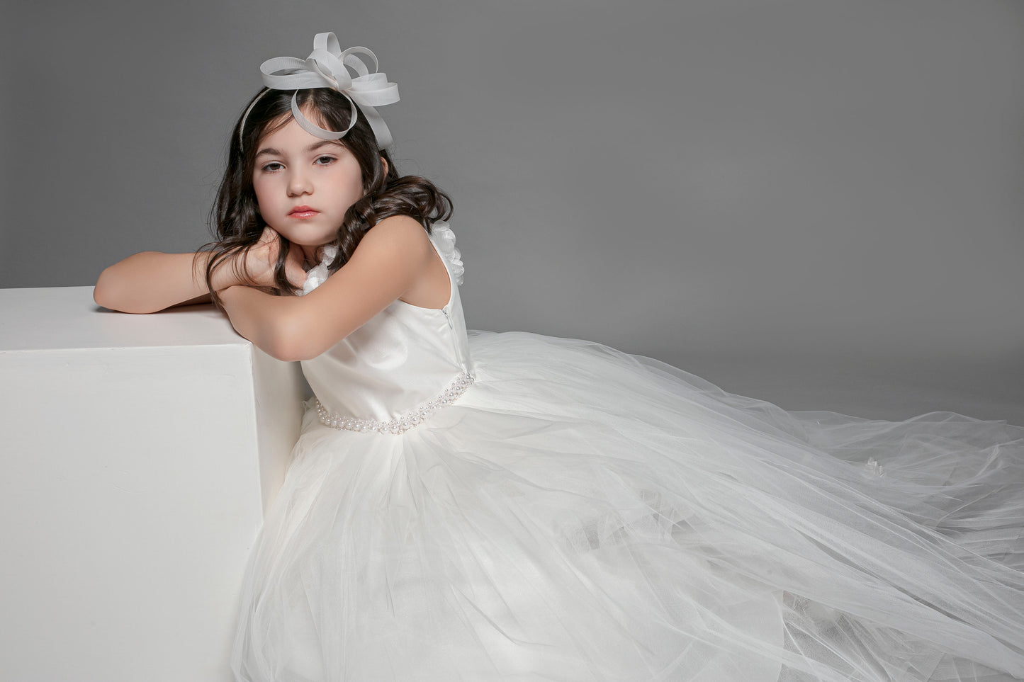 Abito Tulle e Raso