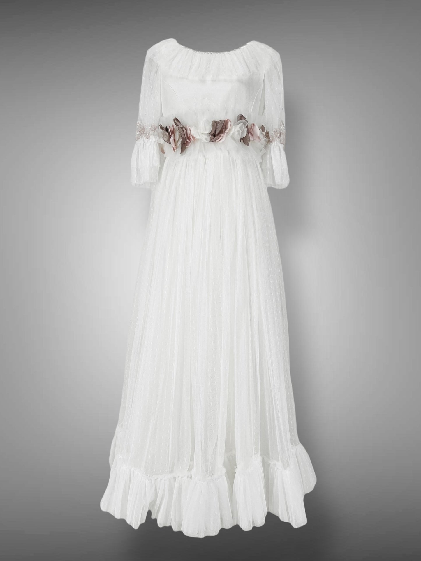 Abito Tulle con manica