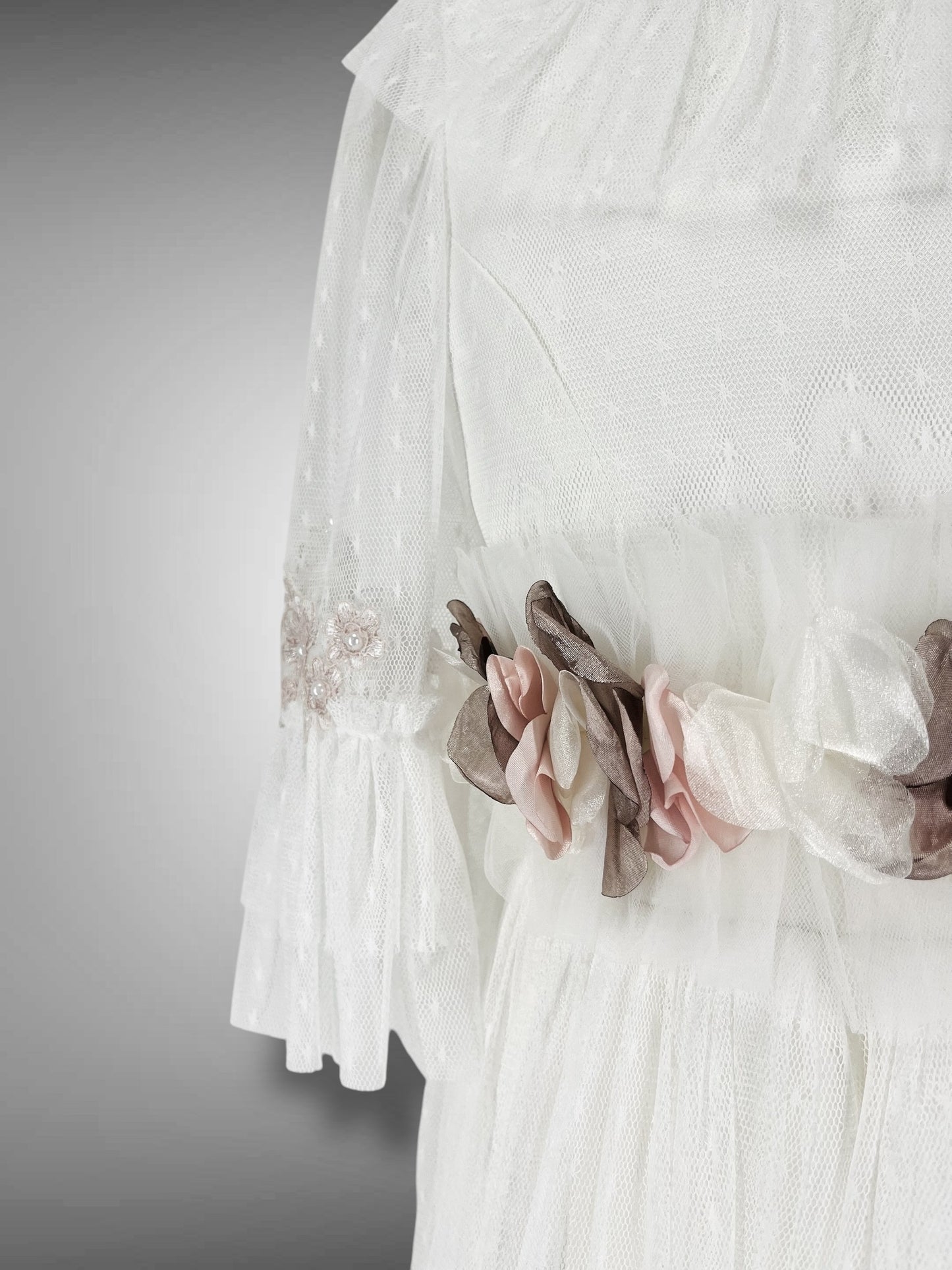 Abito Tulle con manica