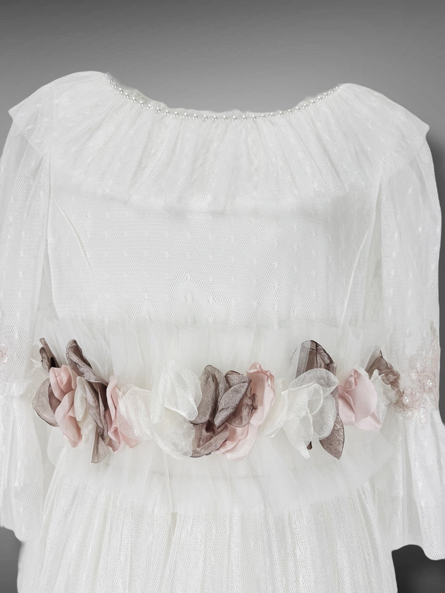 Abito Tulle con manica