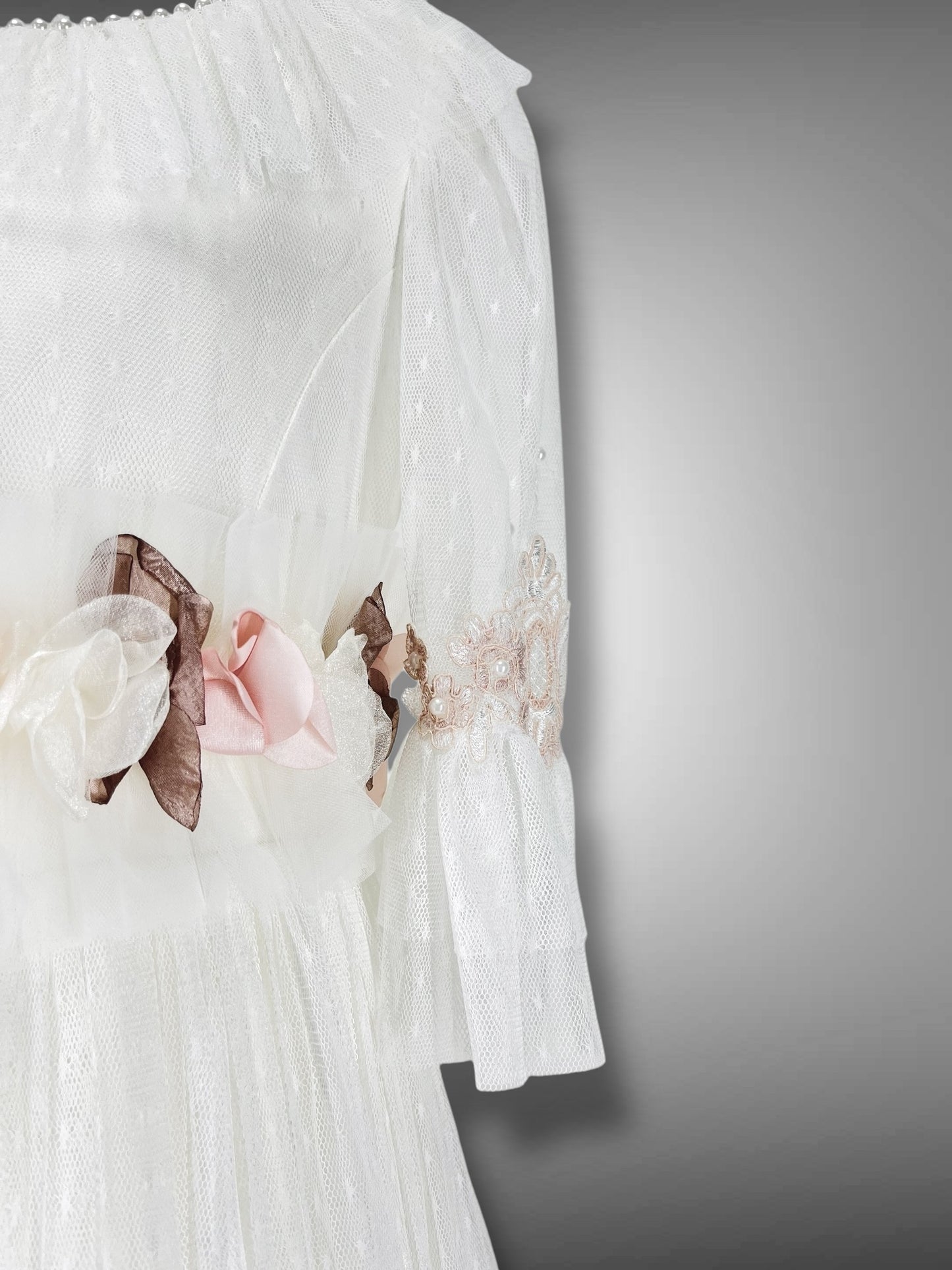 Abito Tulle con manica
