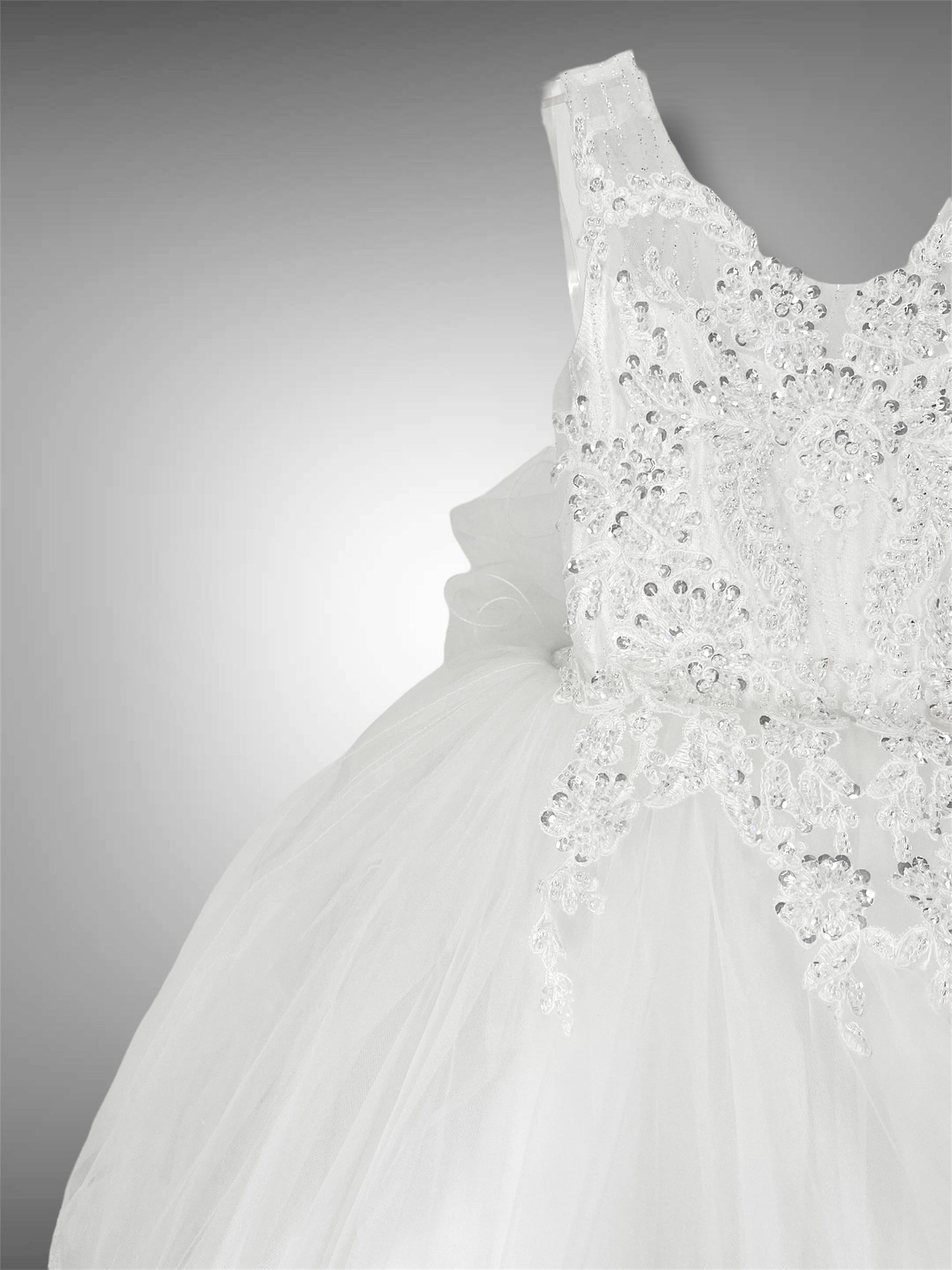 Abito Tulle e Pizzo ricamato