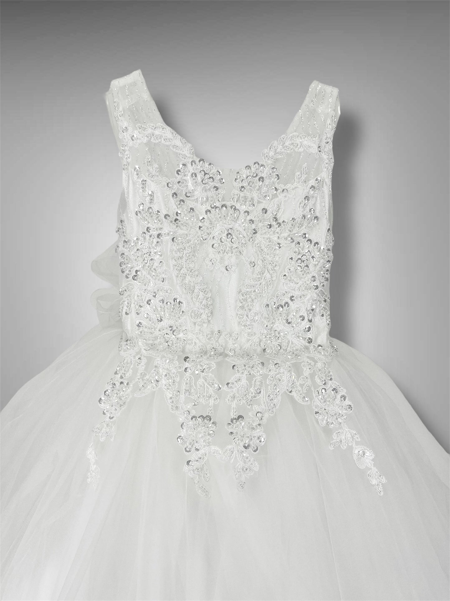 Abito Tulle e Pizzo ricamato