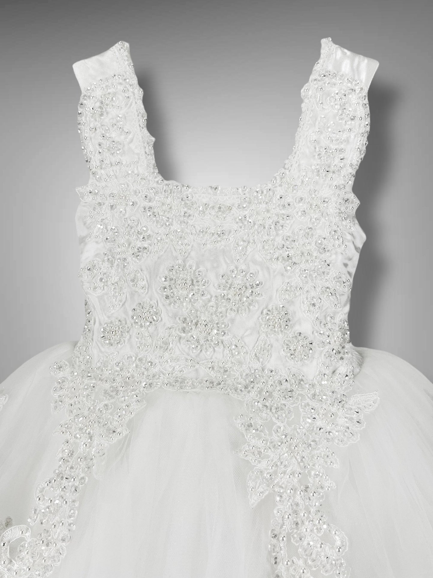 Abito Tulle e Pizzo ricamato