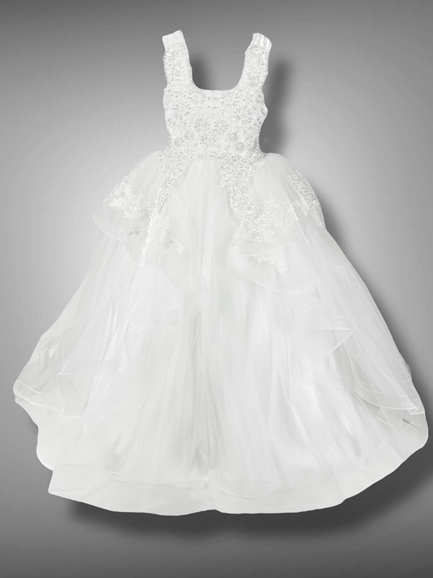 Abito Tulle e Pizzo ricamato