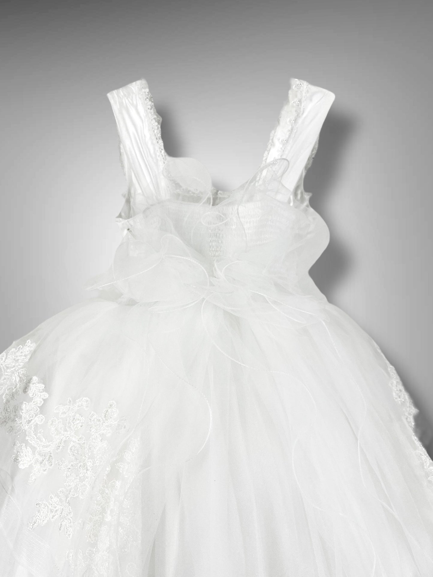 Abito Tulle e Pizzo ricamato