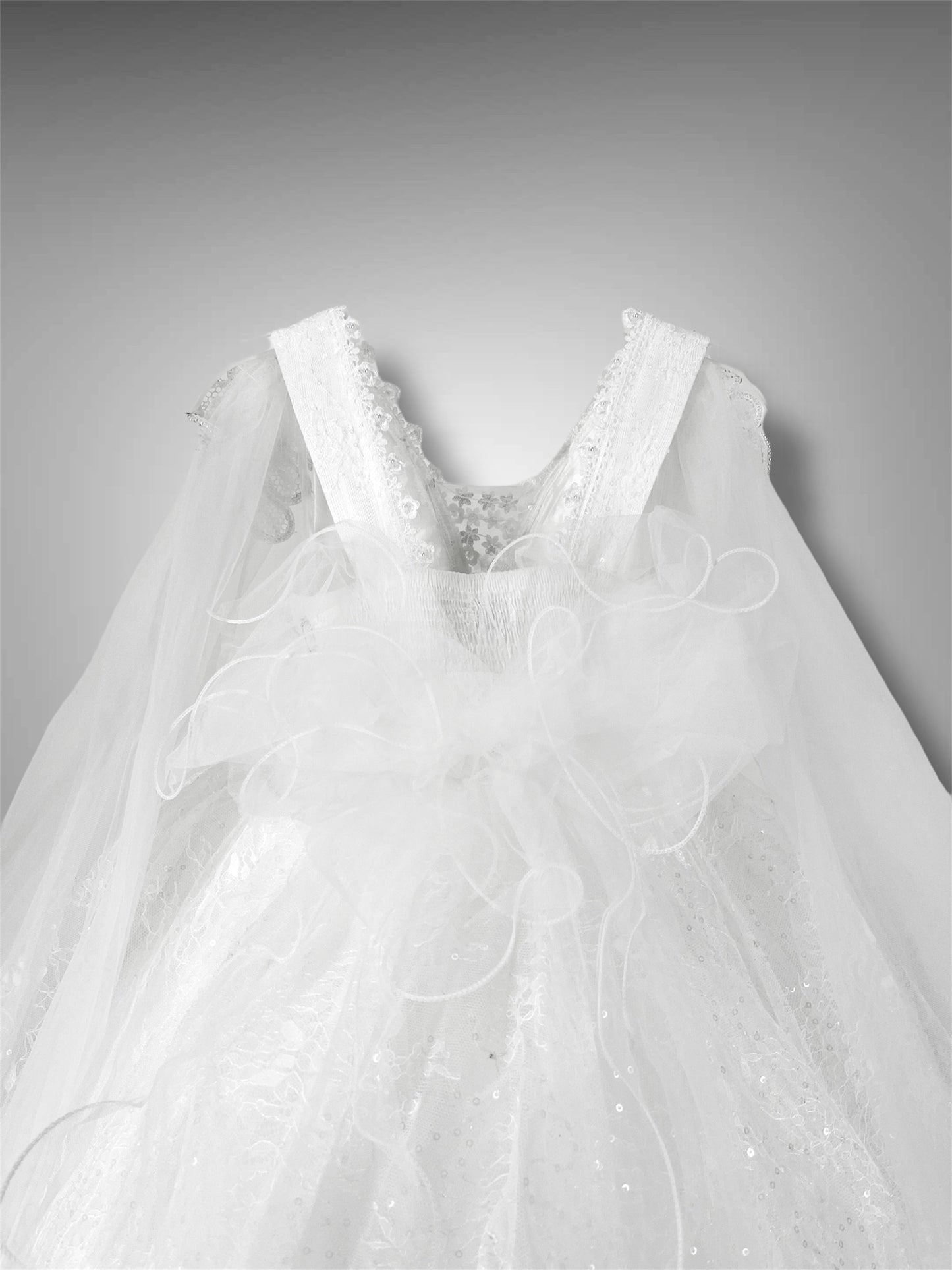 Abito Tulle e Pizzo ricamato