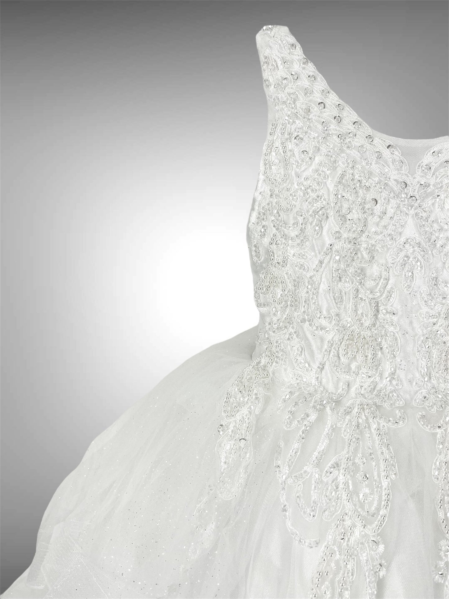 Abito Tulle e Pizzo ricamato
