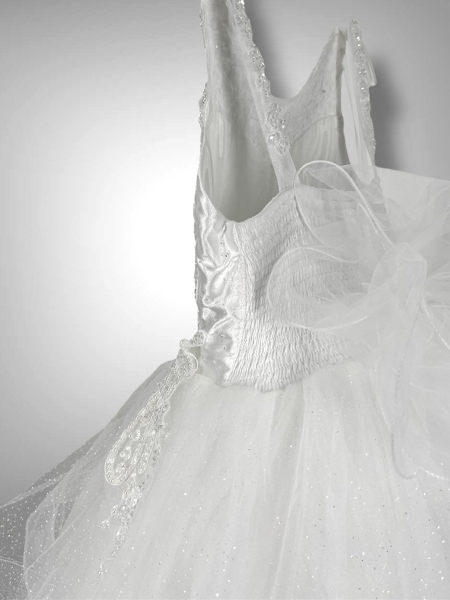 Abito Tulle e Pizzo ricamato