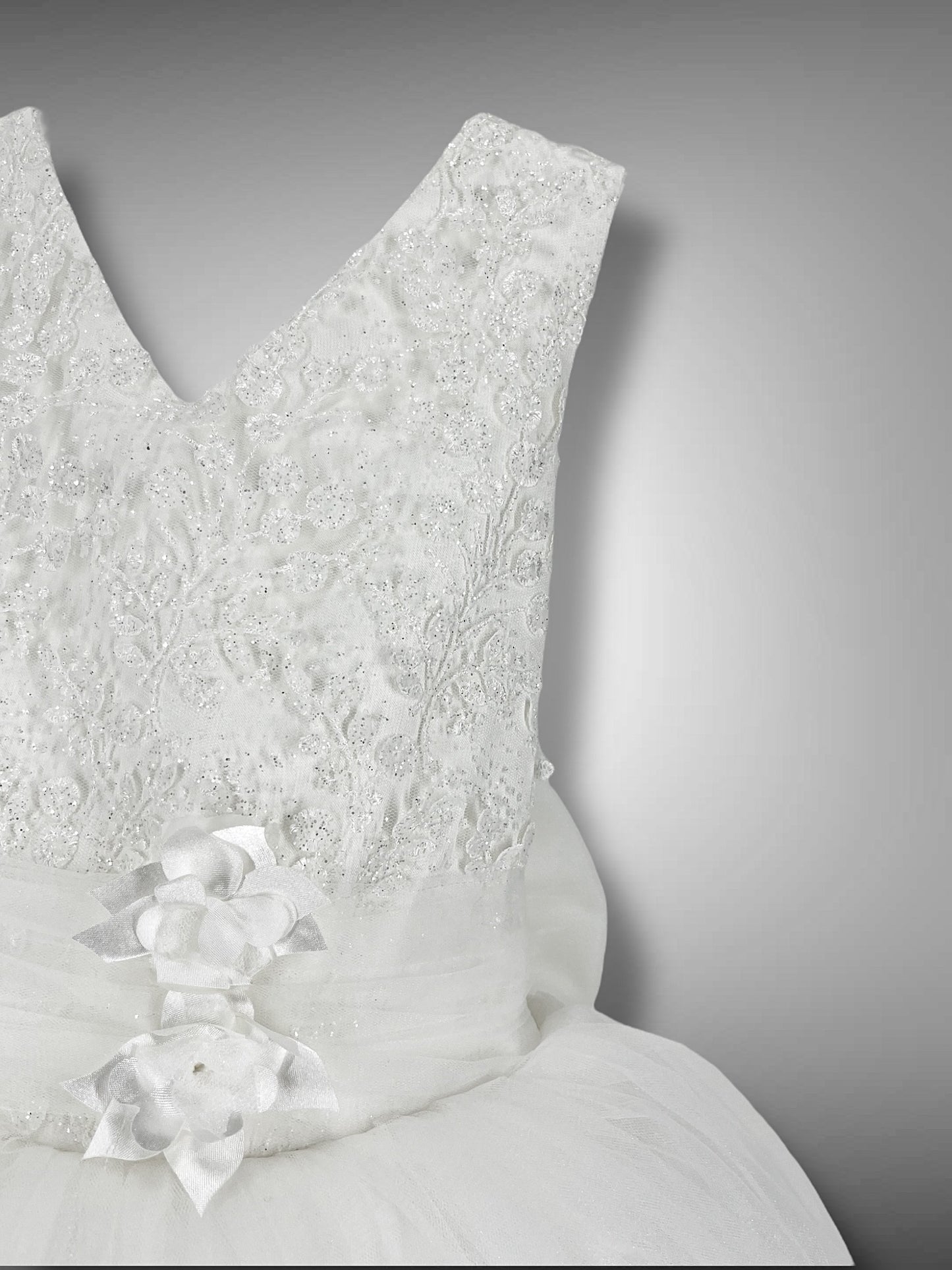 Abito Tulle e Pizzo ricamato