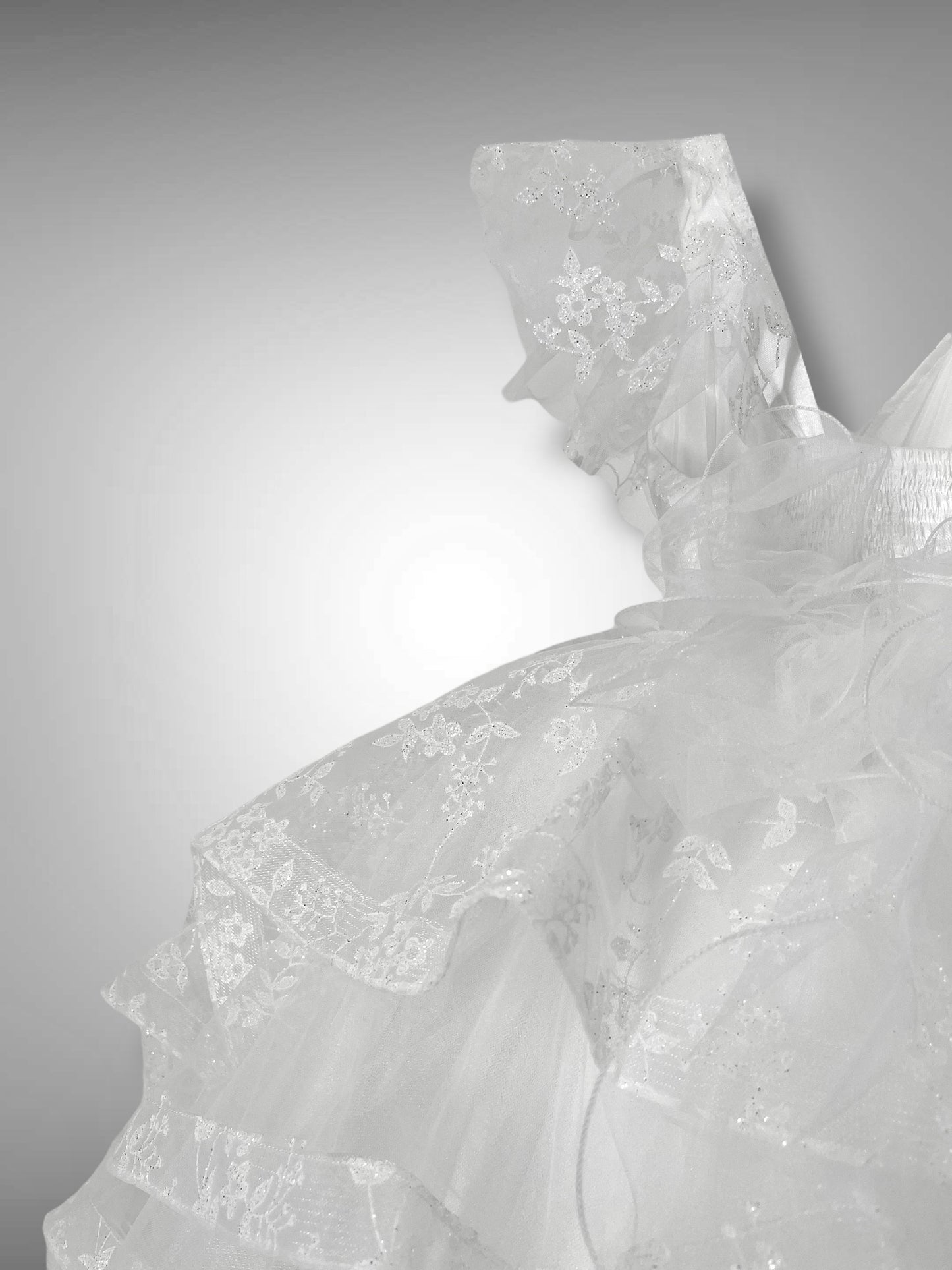 Abito Tulle e Pizzo