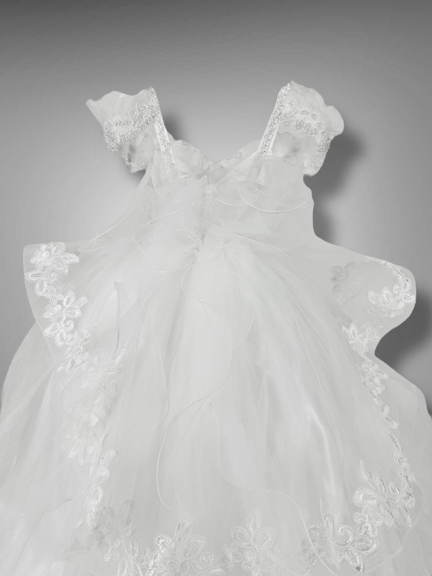 Abito Tulle e Pizzo ricamato