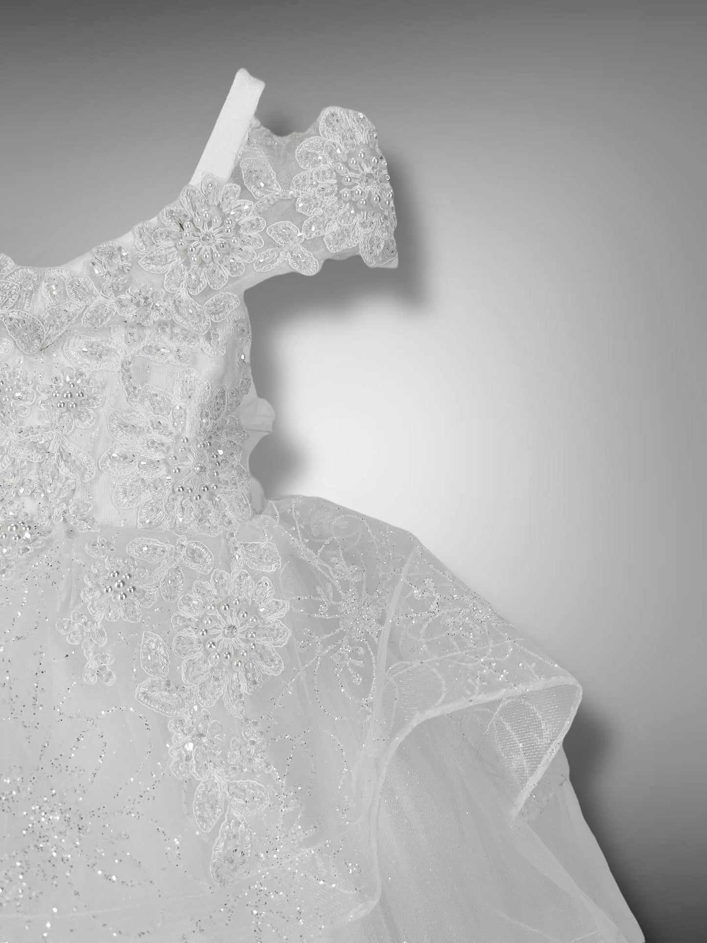 Abito Tulle e Pizzo ricamato