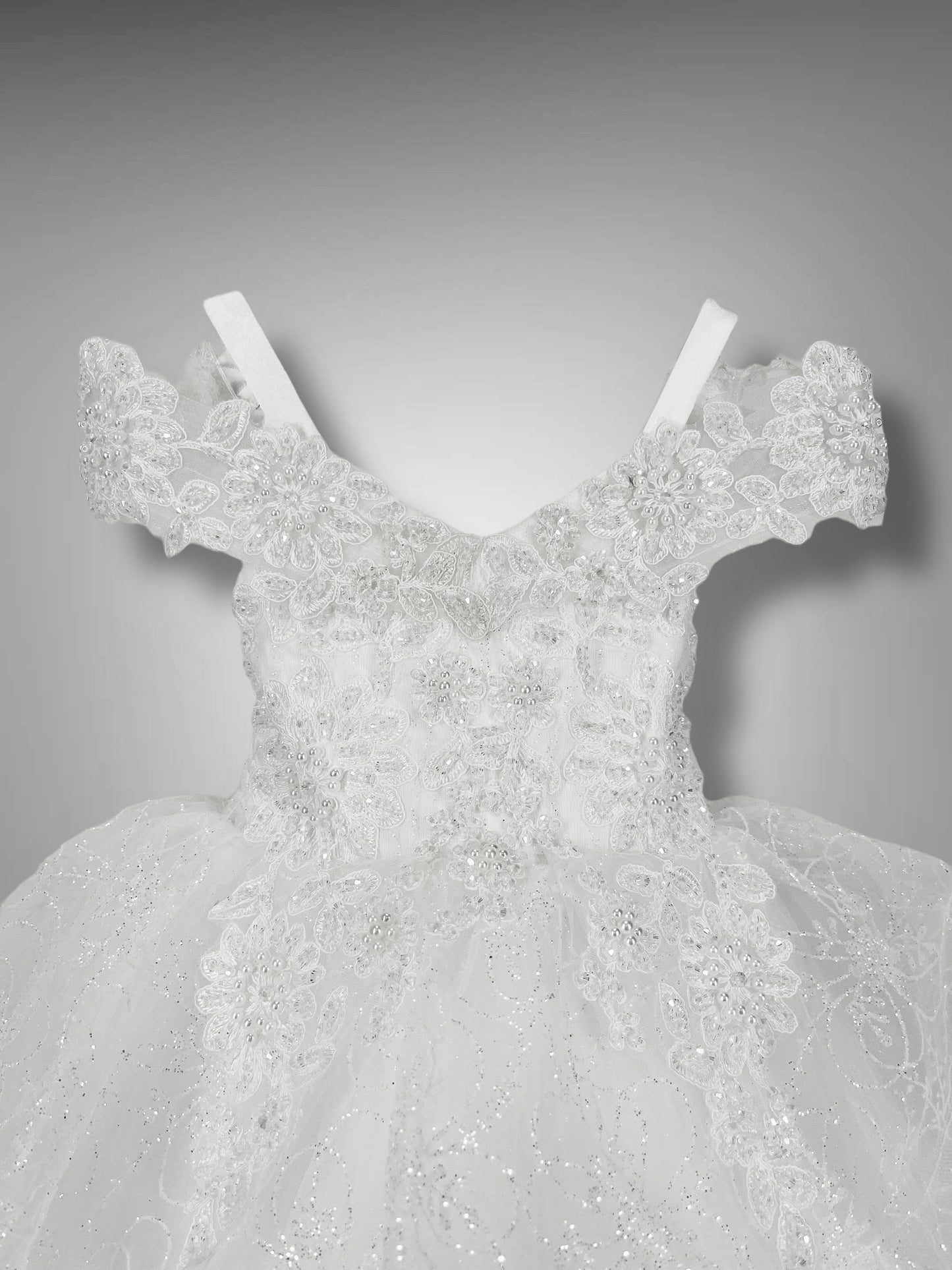 Abito Tulle e Pizzo ricamato
