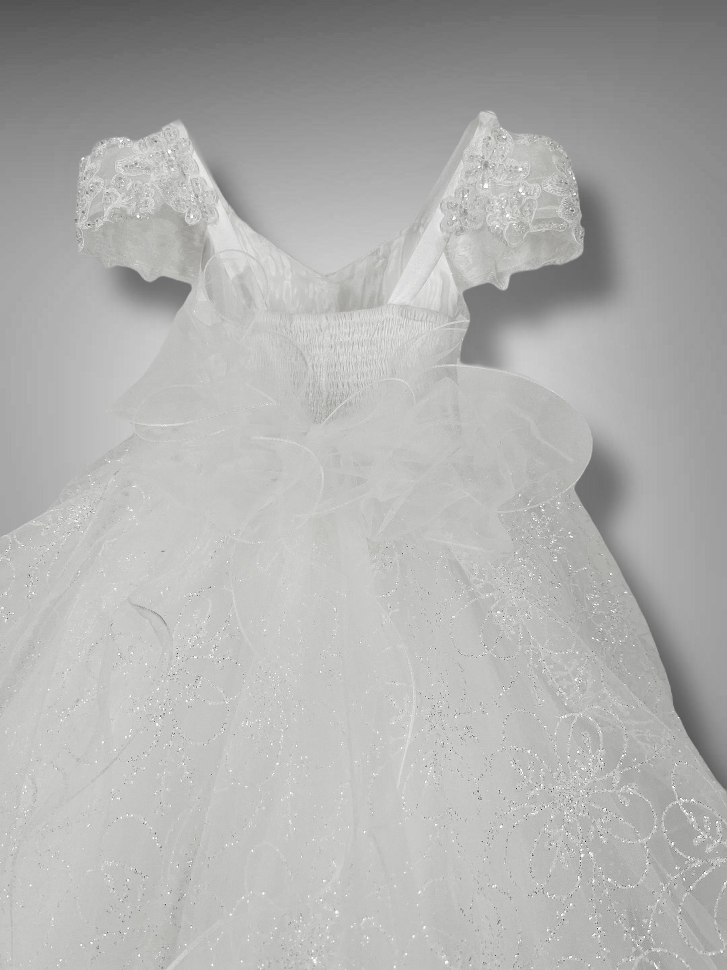 Abito Tulle e Pizzo ricamato