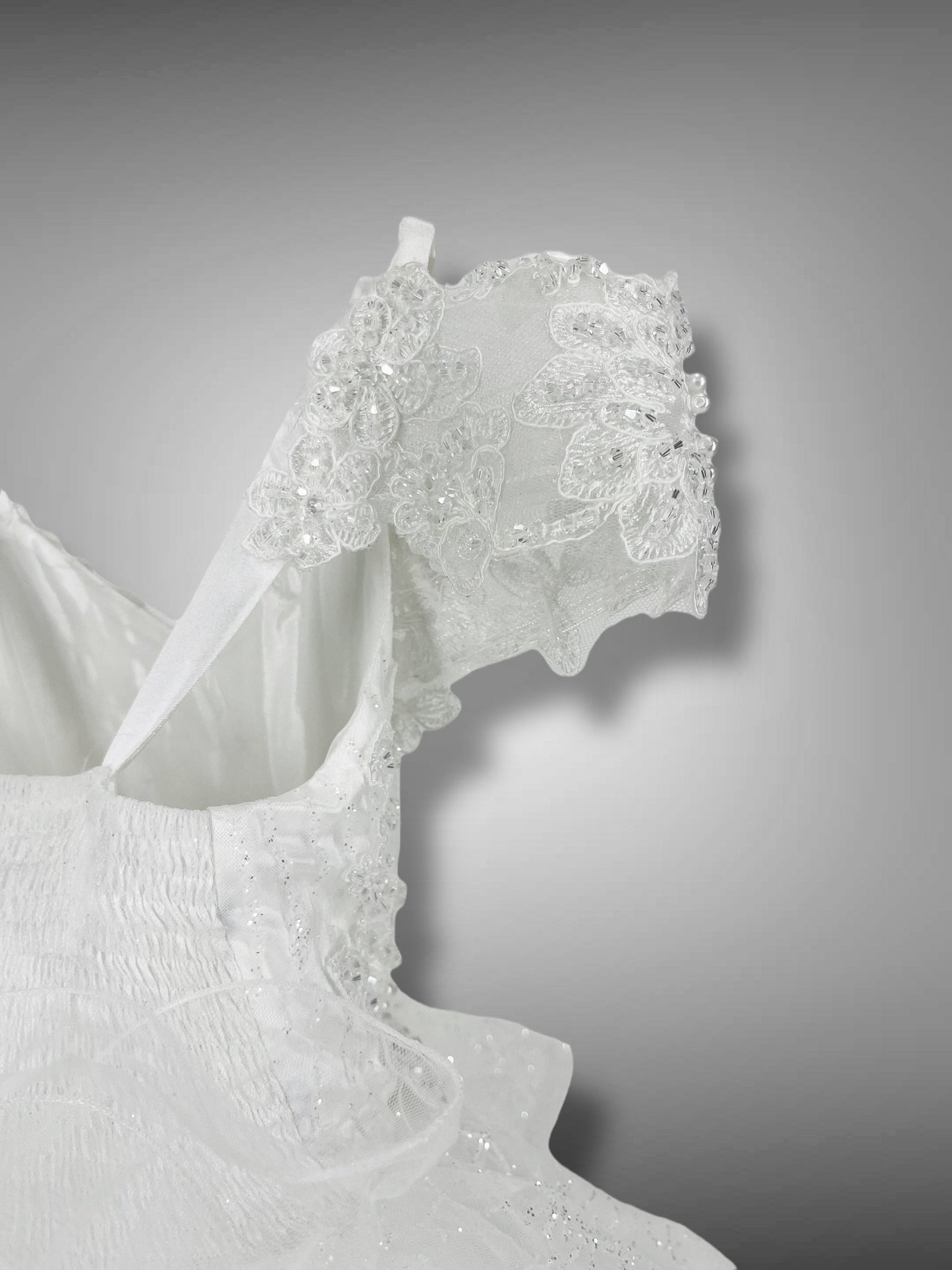 Abito Tulle e Pizzo ricamato
