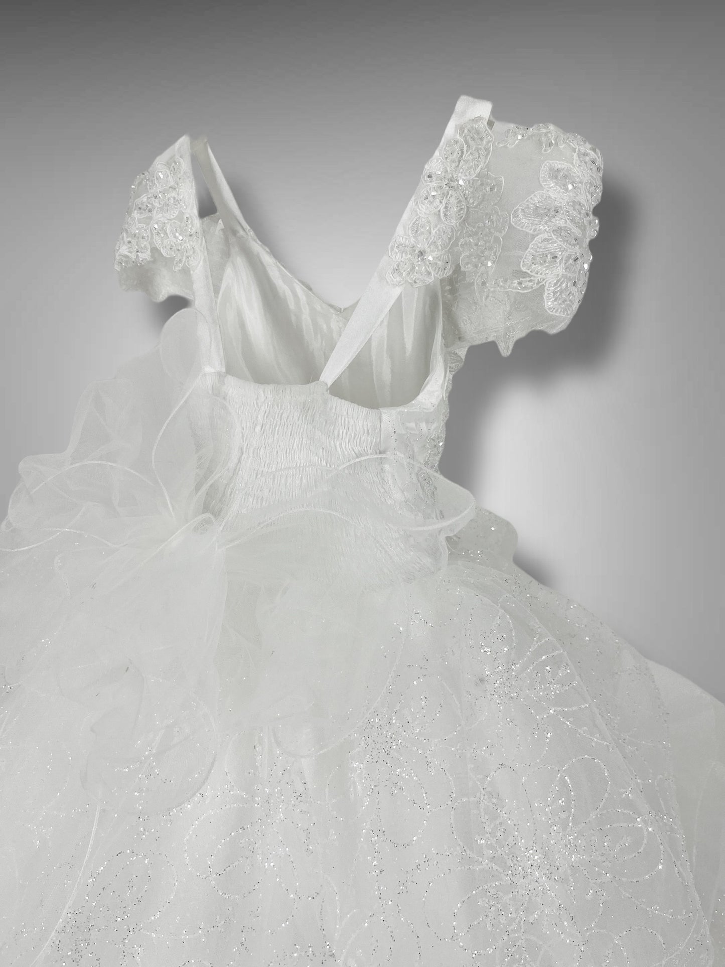 Abito Tulle e Pizzo ricamato