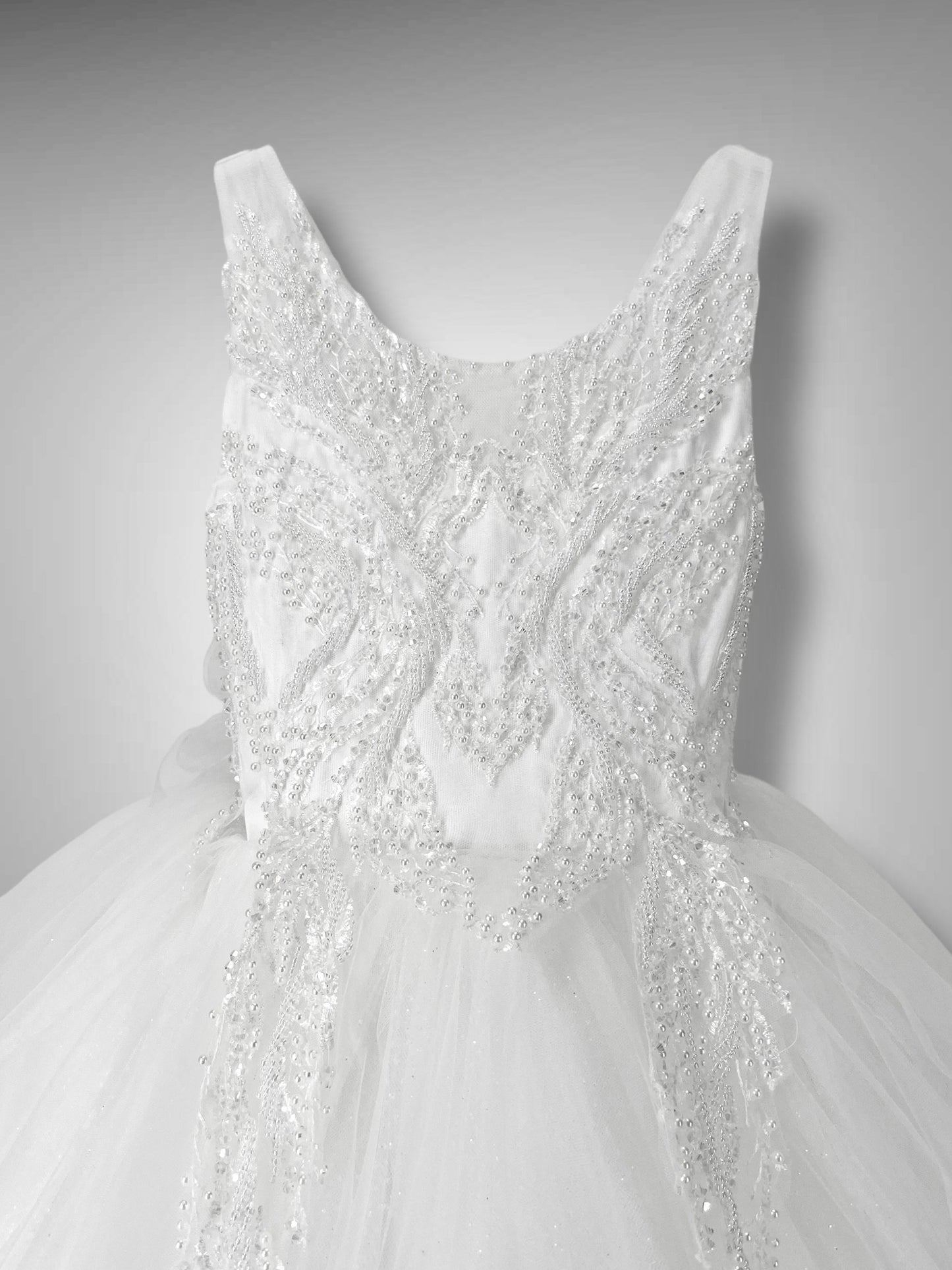 Abito Tulle e Pizzo ricamato