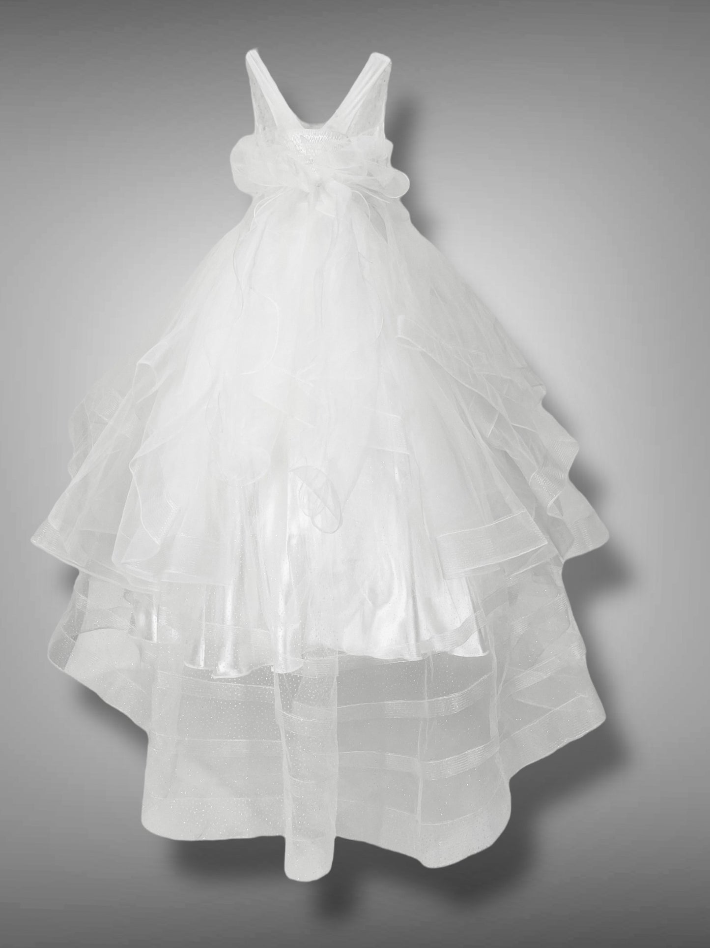 Abito Tulle e Pizzo ricamato
