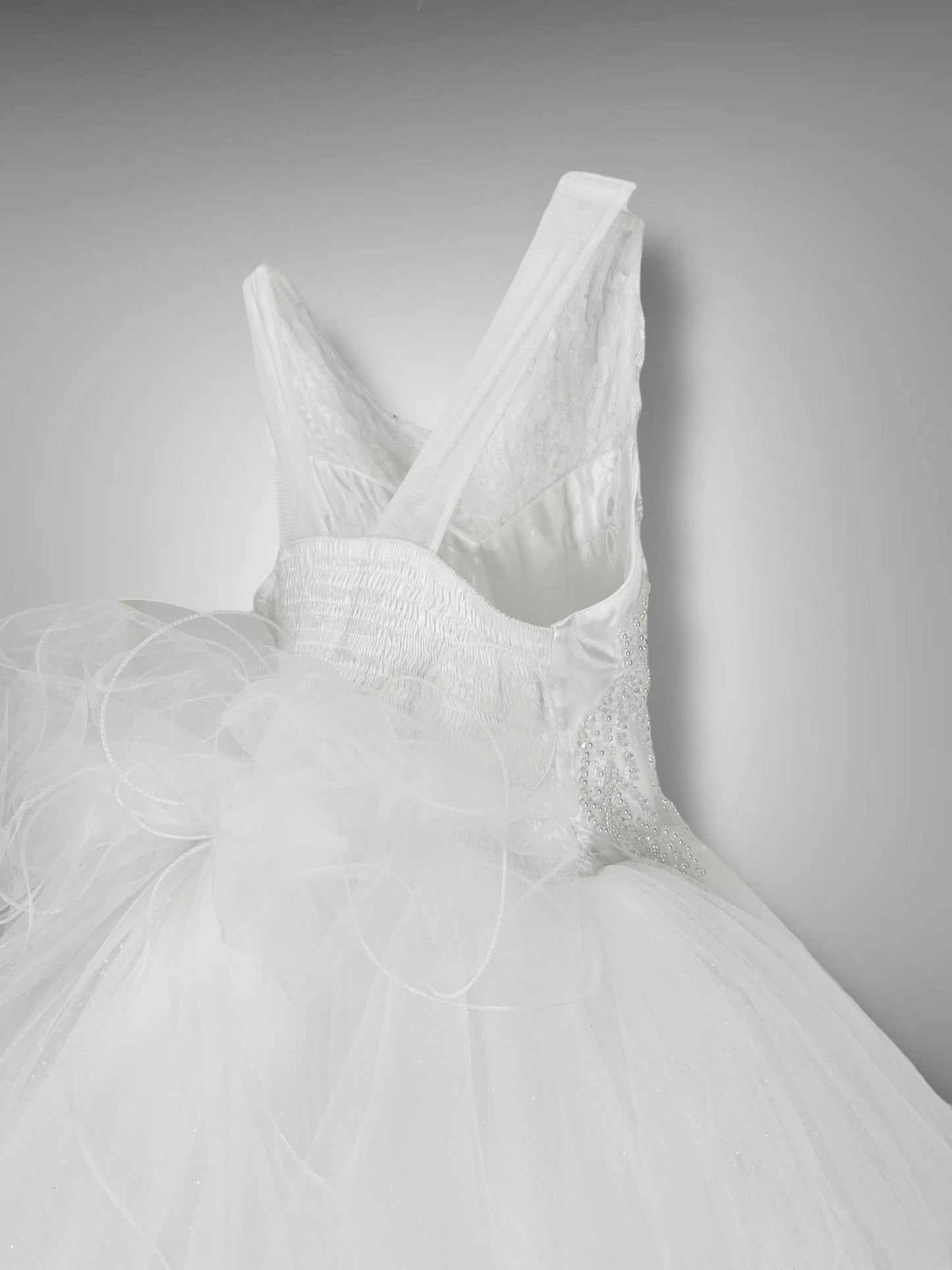 Abito Tulle e Pizzo ricamato