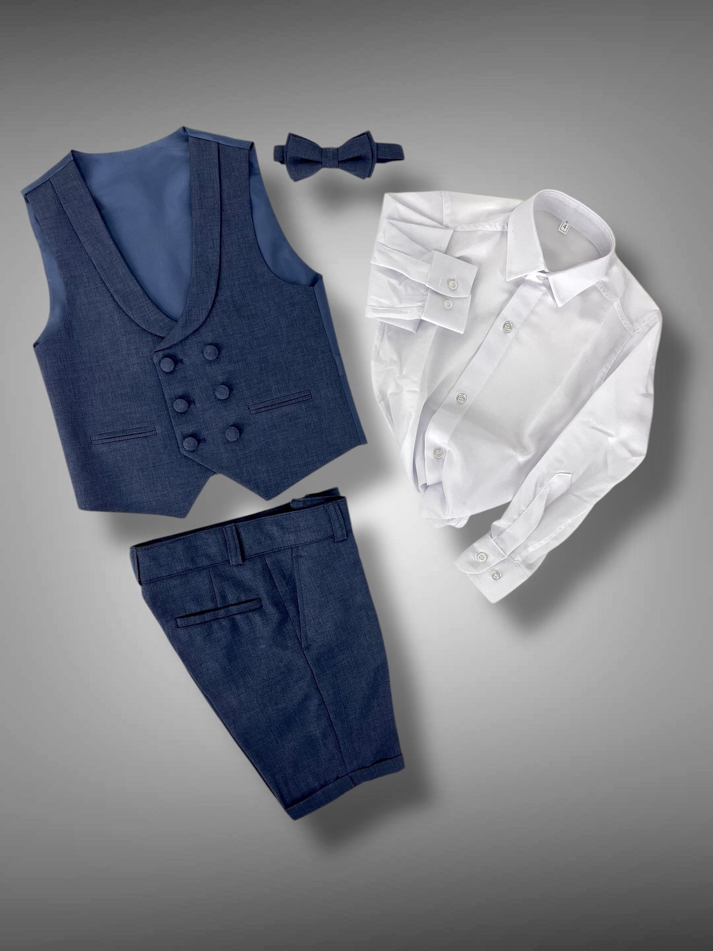 Gilet Set - Bermuda e Camicia