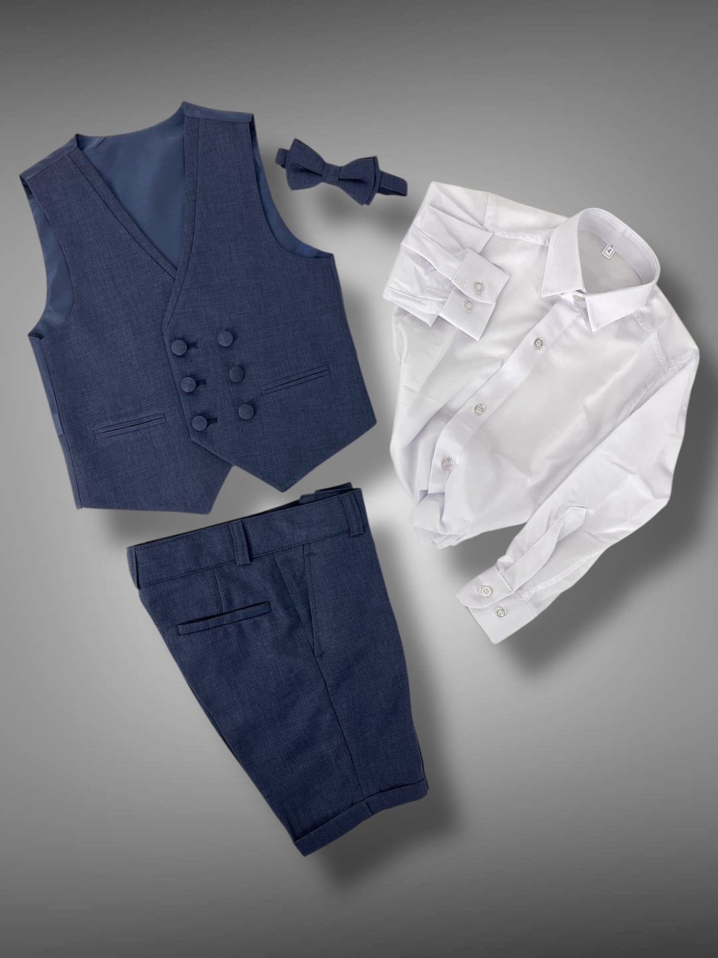 Gilet Set - Bermuda e Camicia