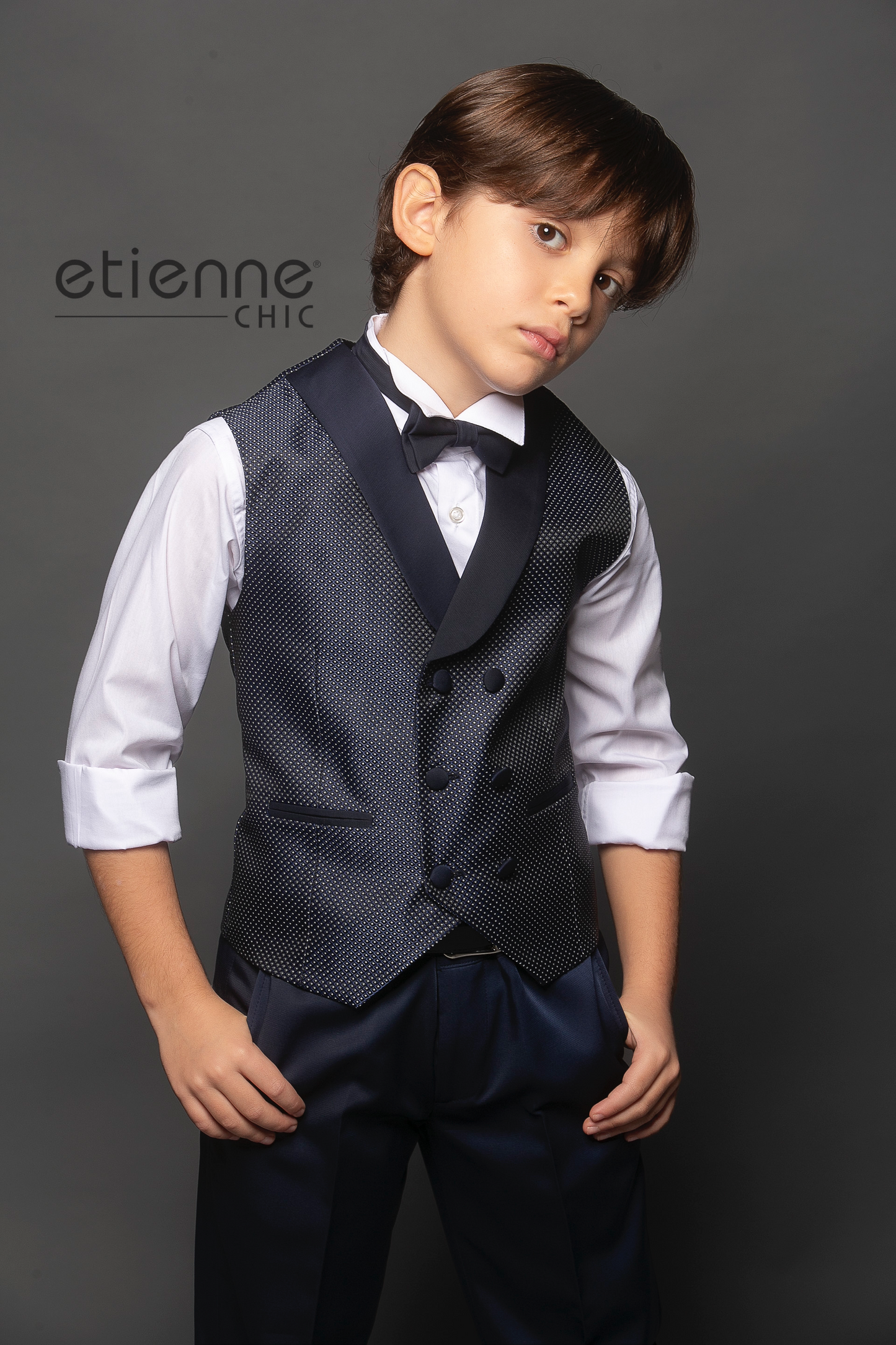 Gilet Set con Camicia