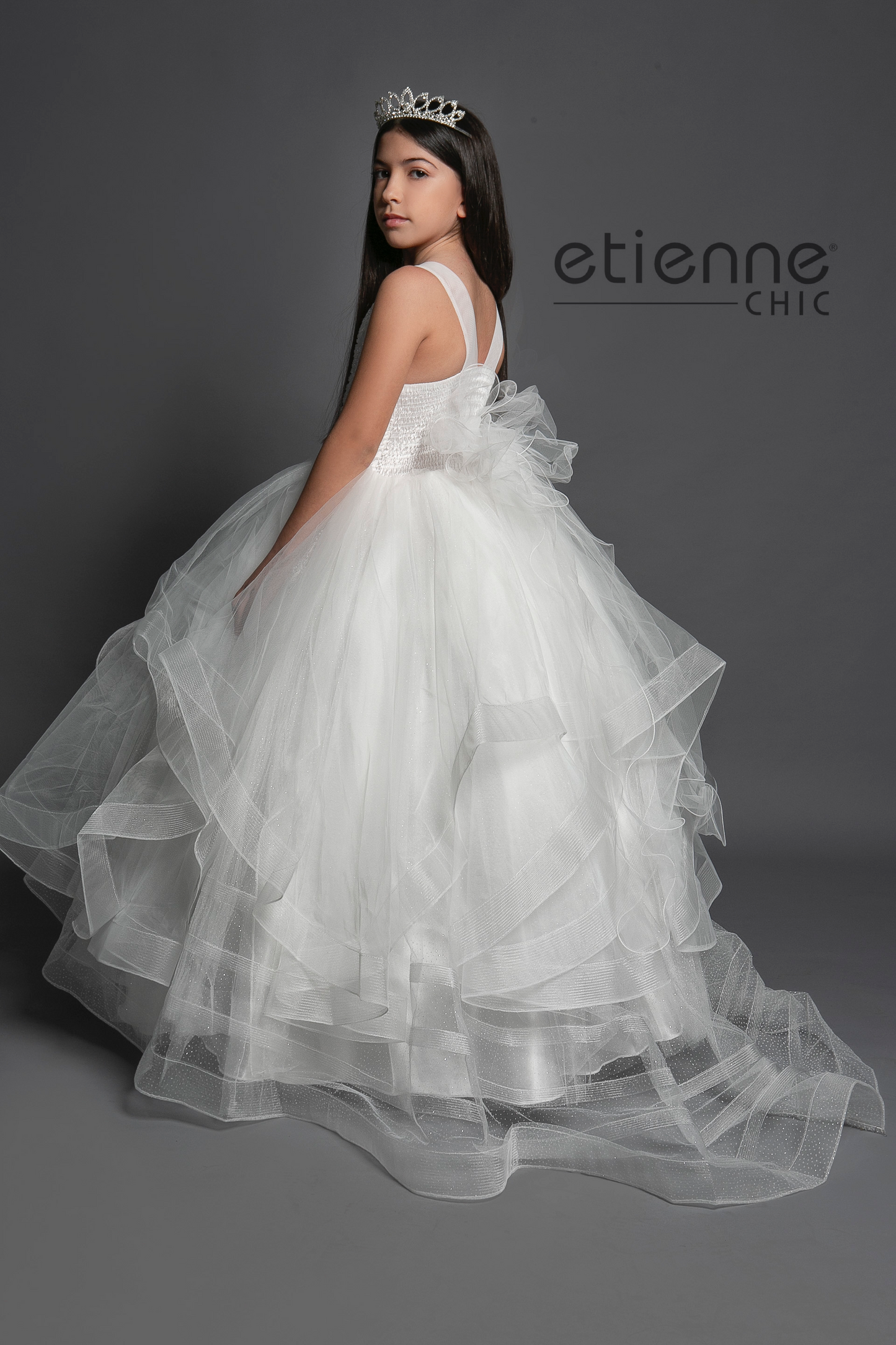 Abito Tulle e Pizzo ricamato