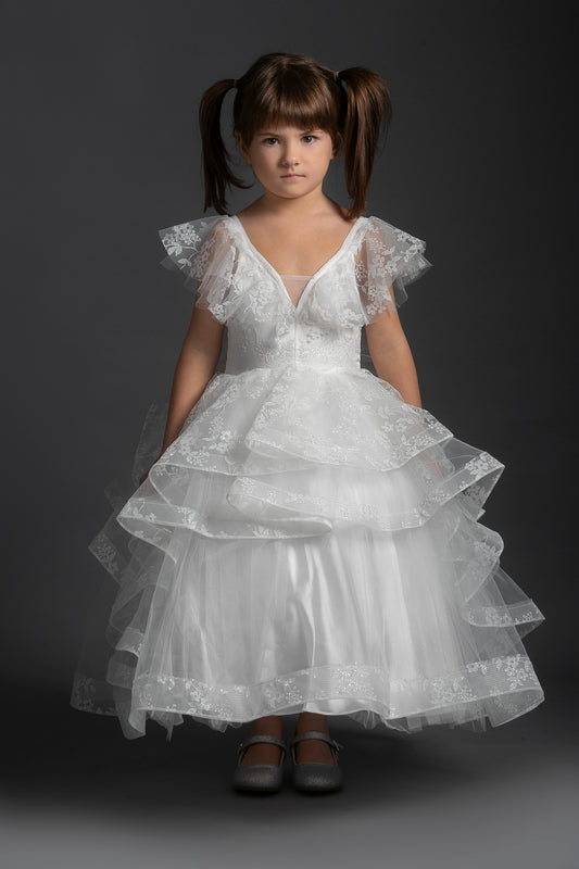 Abito Tulle e Pizzo