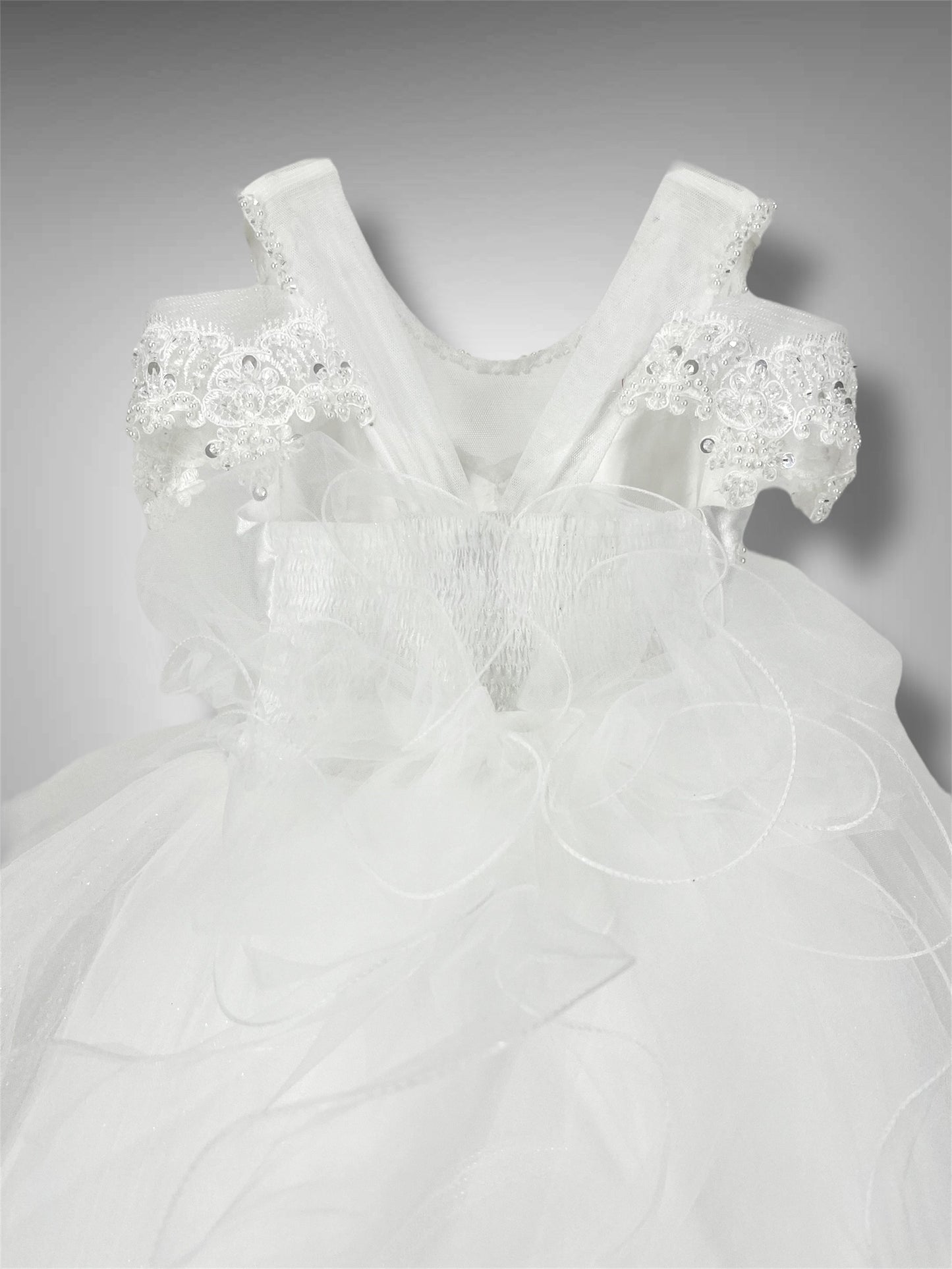 Abito Tulle e Pizzo ricamato