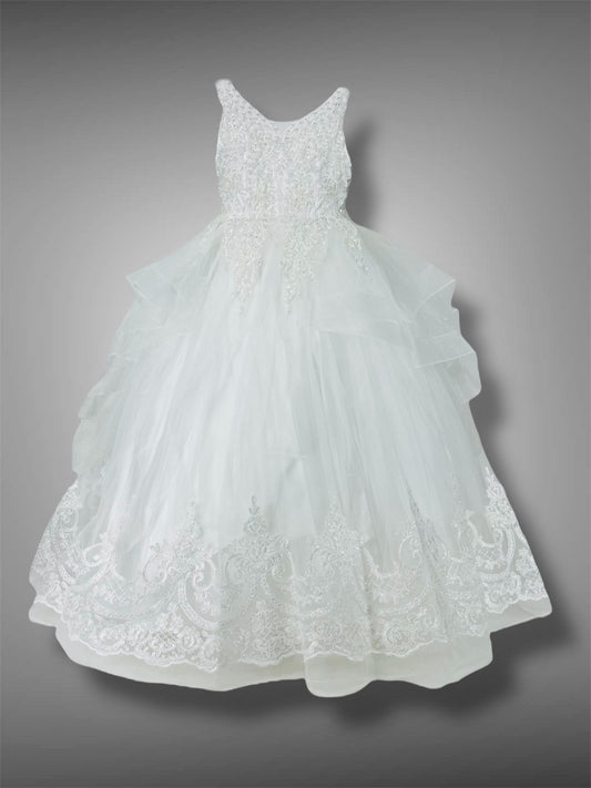 Abito Tulle e Pizzo ricamato
