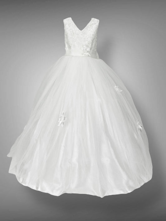 Abito Tulle e Pizzo ricamato